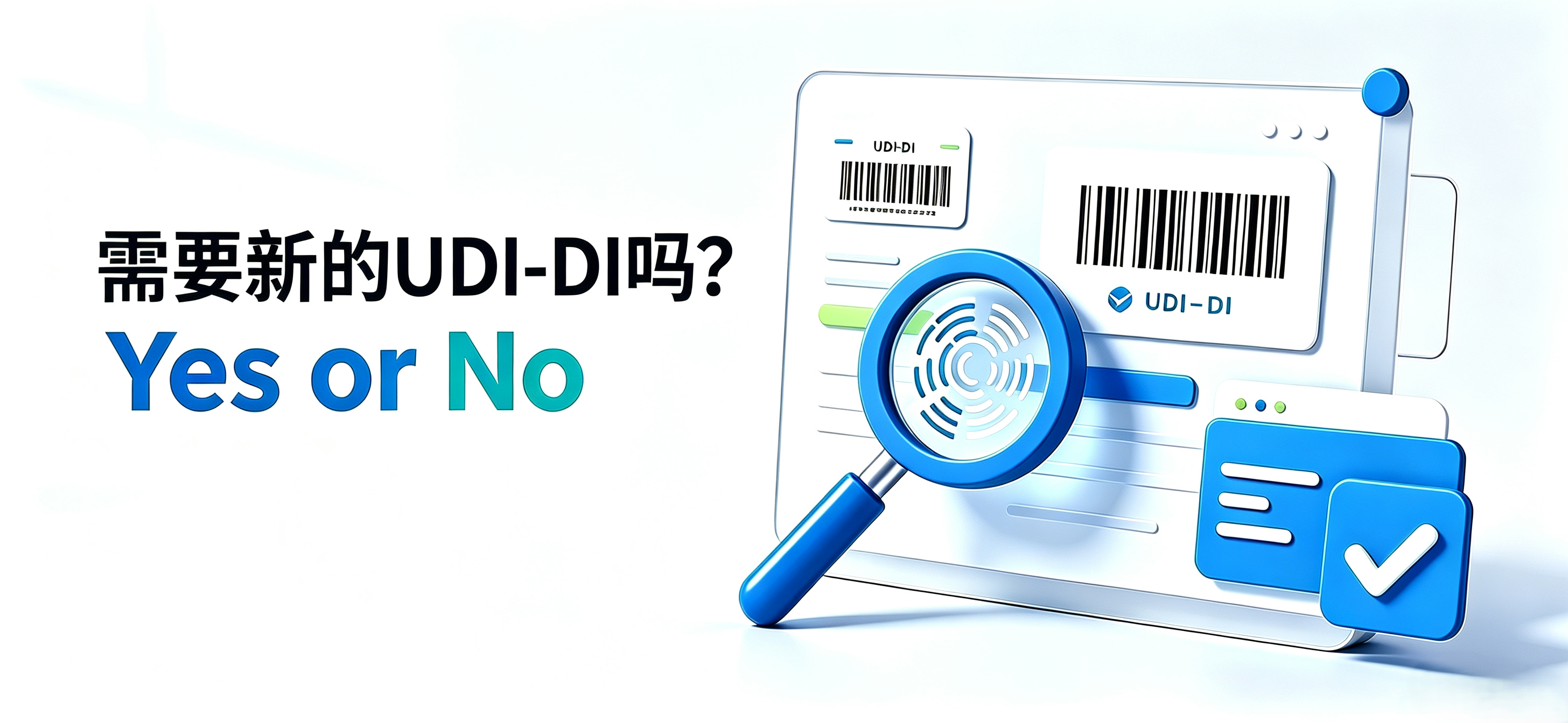 什么情况下需要新的UDI-DI？